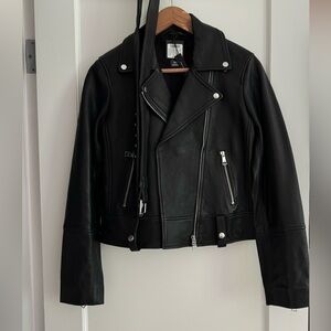 Club Monaco Leather Jacket